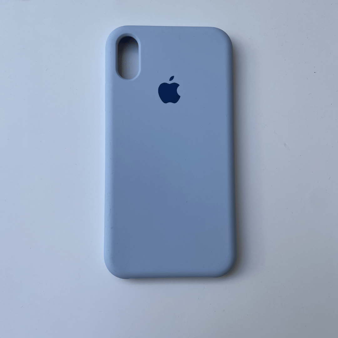 Funda de silicona Pantone iPhone X / Xs (azul) 