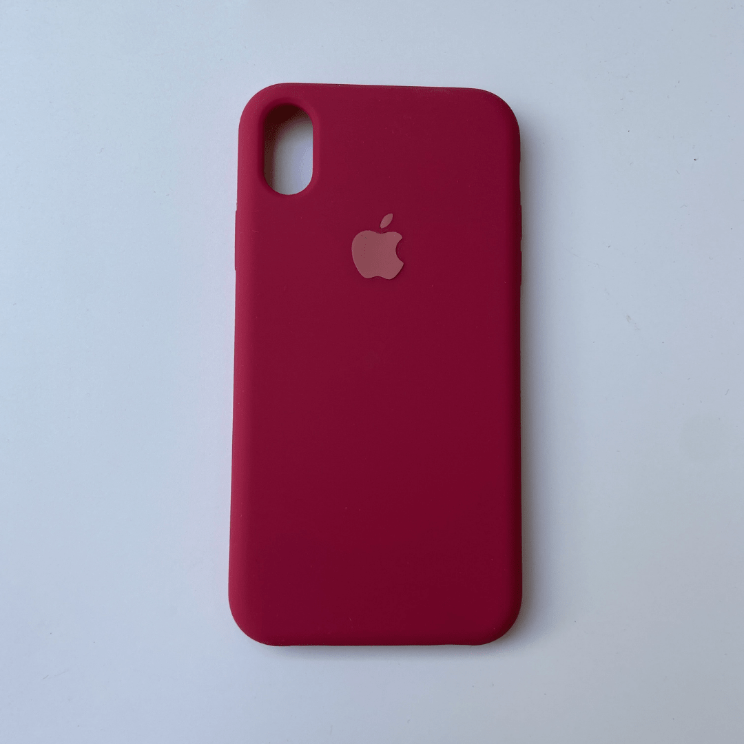 Funda Silicona Para Apple Iphone Xr Rojo - Librephonia con Ofertas en  Carrefour