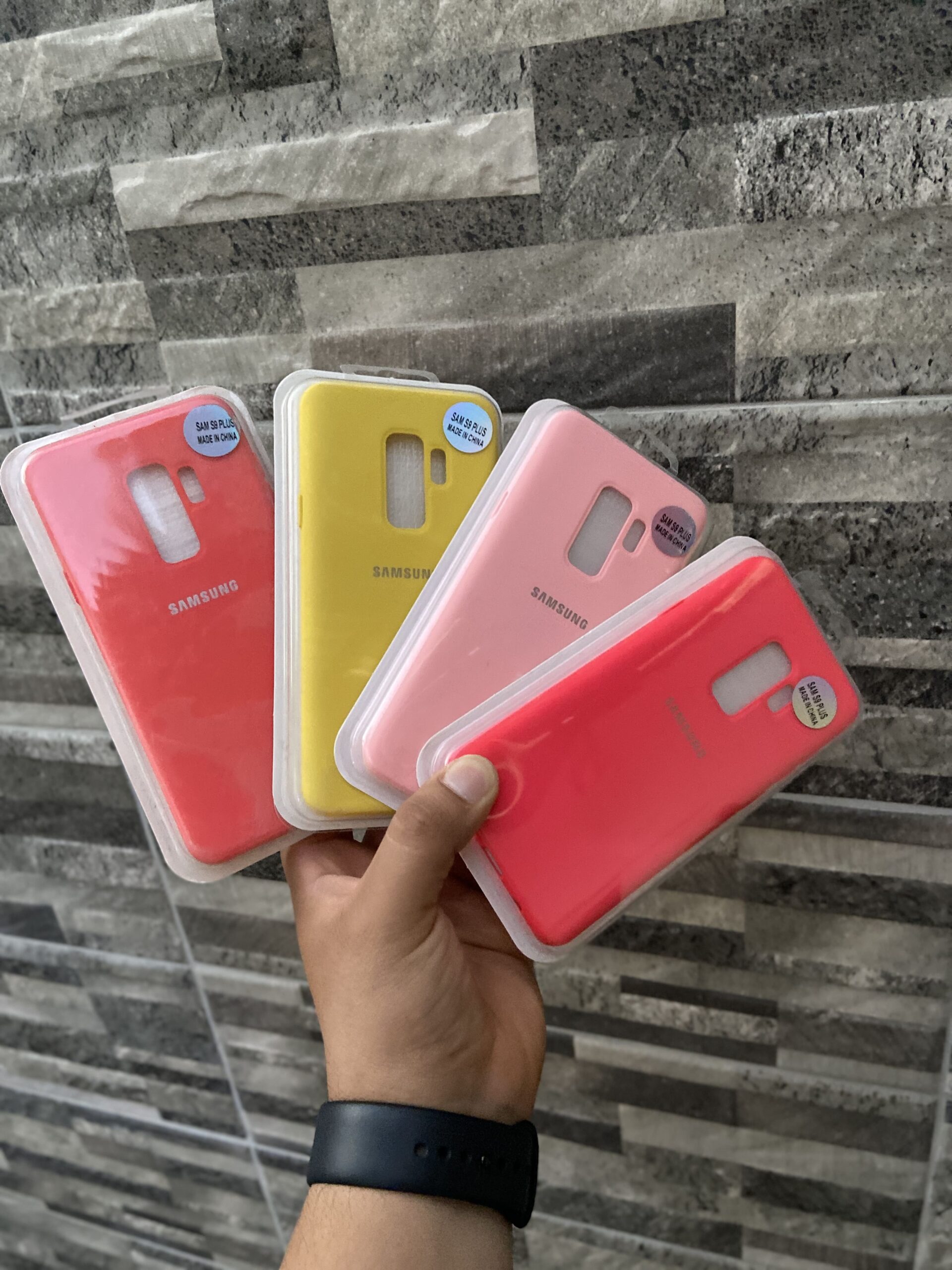 Funda de Silicón Para Samsung Plus - Color Rosa Pastel Inicio